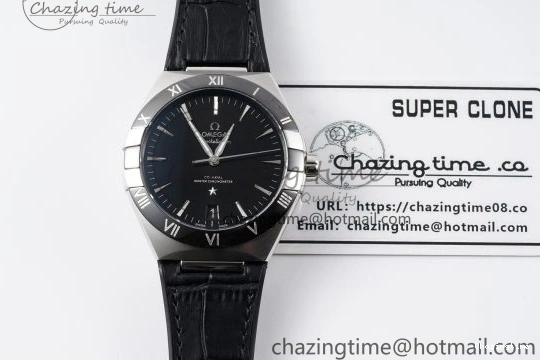 0426 Constellation Black Ceramic SS SBF 1:1 Best Edition Black Dial on Black Gummy Strap A8900 Super Clone TimelessDesign 7798